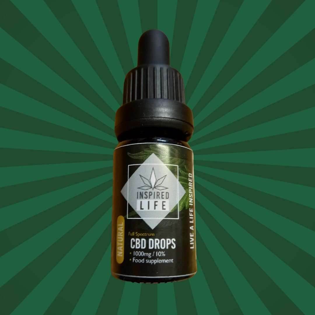 1000mg - Full Spectrum - Chill Drops - 10ml - Inspired Life UK