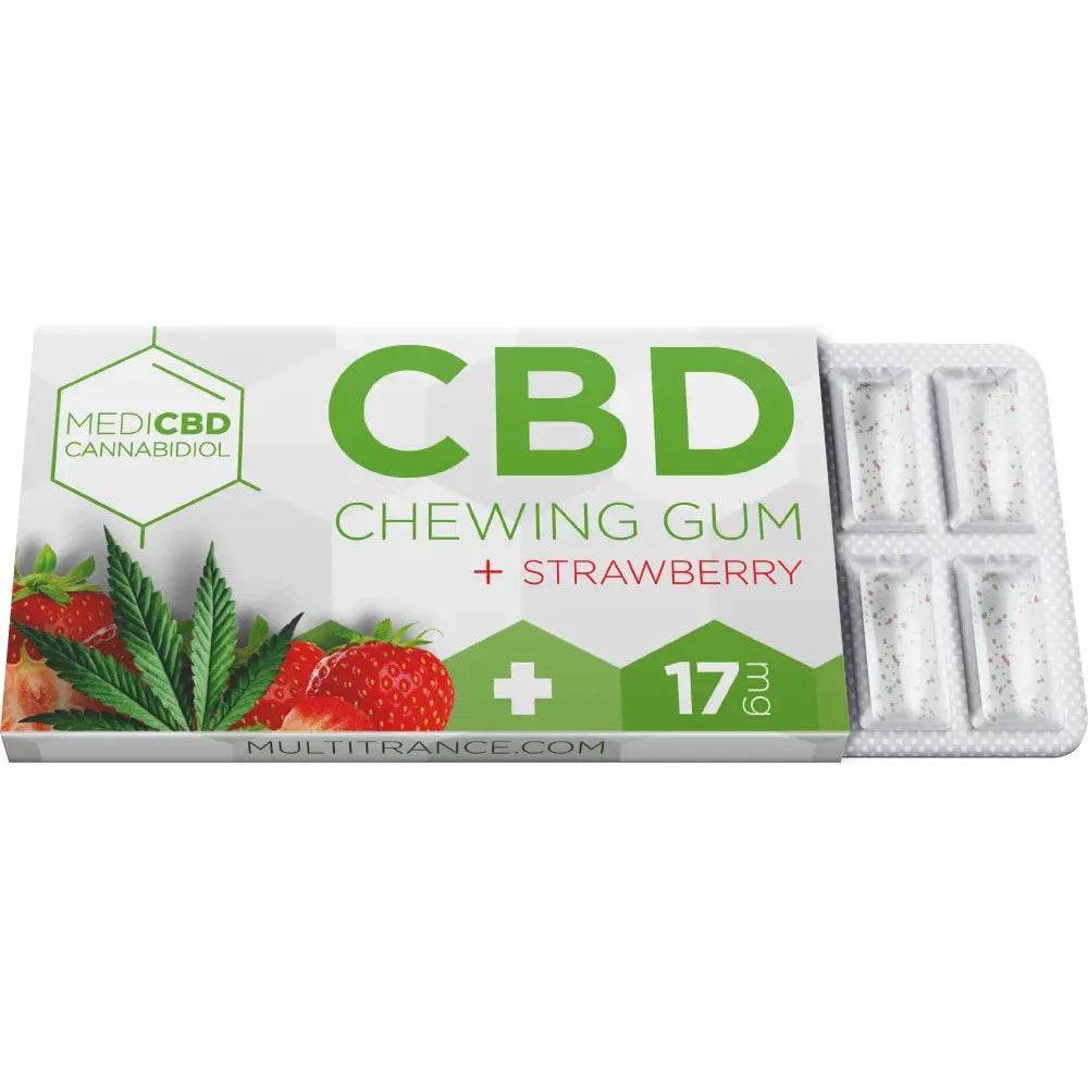 Inspired Life UK CBD Chewing Gum - 17MG Per Piece – 17mg – UK product