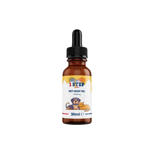 Inspired Life UK 1 Step CBD 30000MG Natural Pet Hemp Oil 30ml – CBD oil – 30000mg, 30ml – UK product