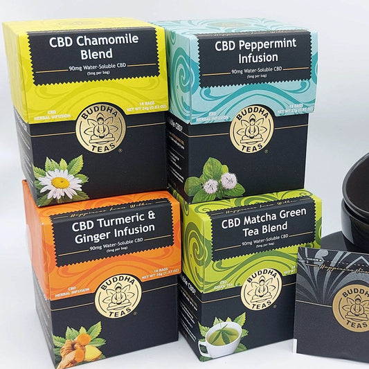 CBD Tea | Premium Herbal Blends with 5mg CBD | Buddah CBD Teas - Inspired Life UK