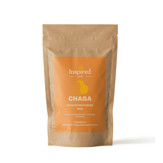Chaga Mushroom Powder - 100g 🌿 - Inspired Life CBD