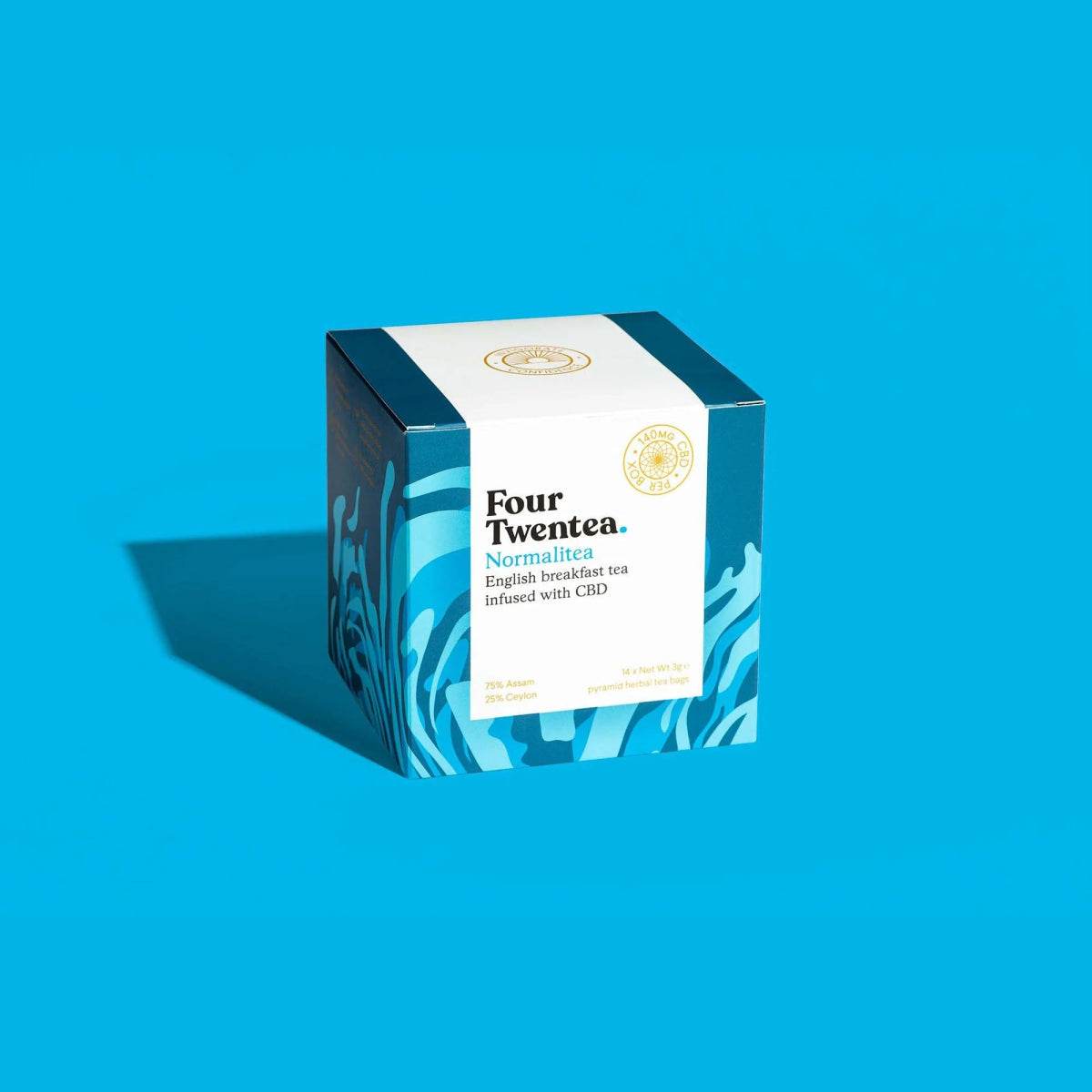 Four Twentea CBD Tea | 10mg CBD Infused Herbal Tea Blends for Wellness - Inspired Life UK