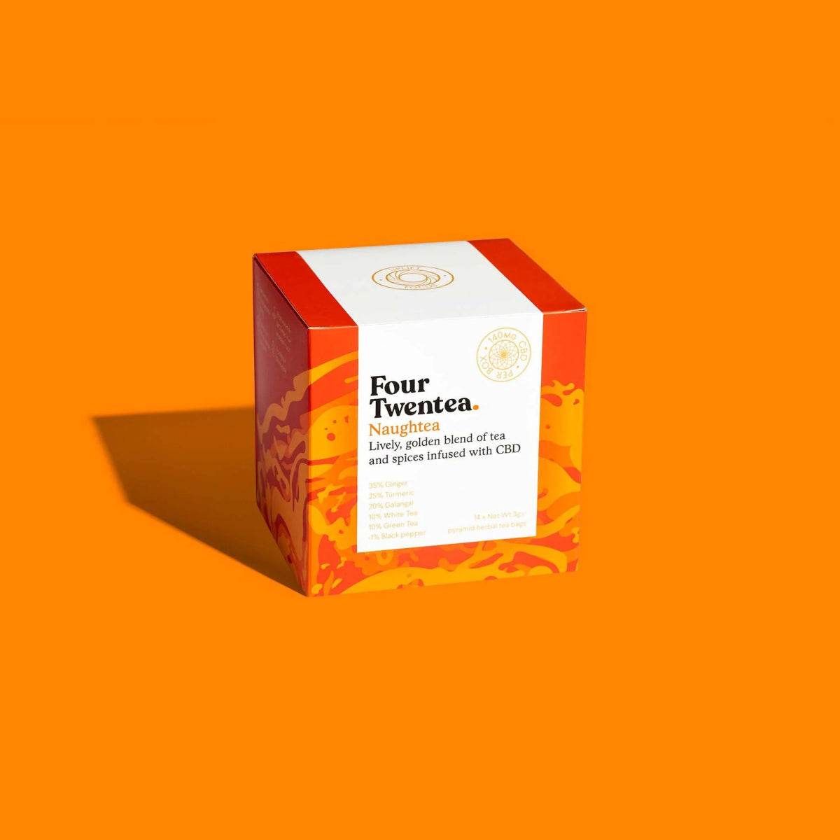 Four Twentea CBD Tea | 10mg CBD Infused Herbal Tea Blends for Wellness - Inspired Life UK