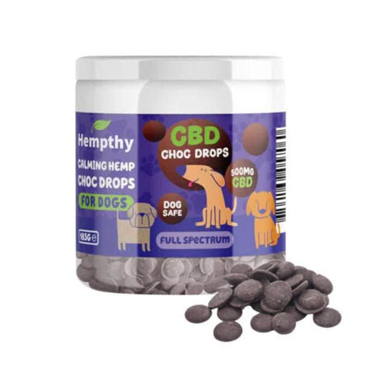 Hempathy Dog Choc Drops - Inspired Life UK