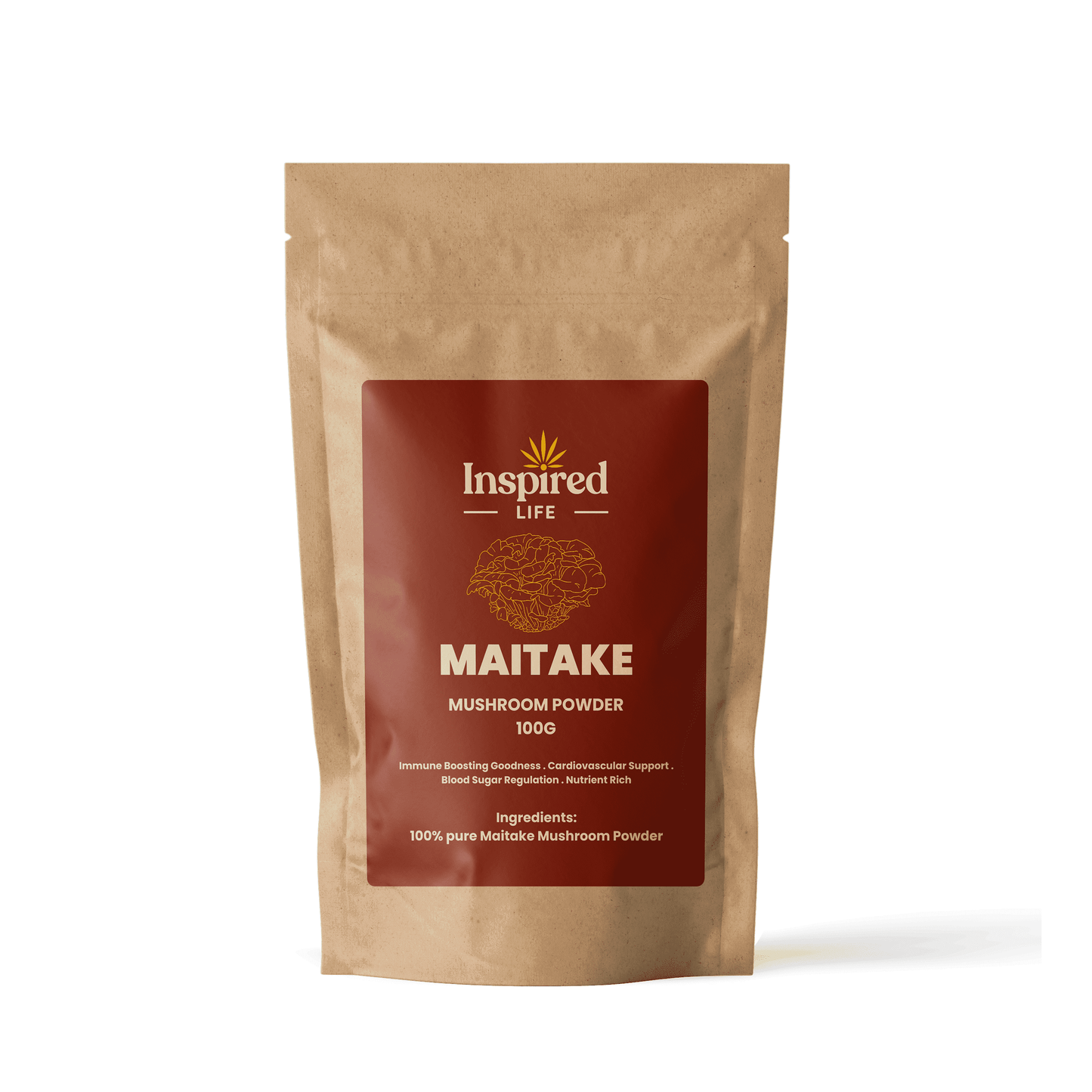 Maitake Mushroom Powder - 100g 🍄 - Inspired Life CBD