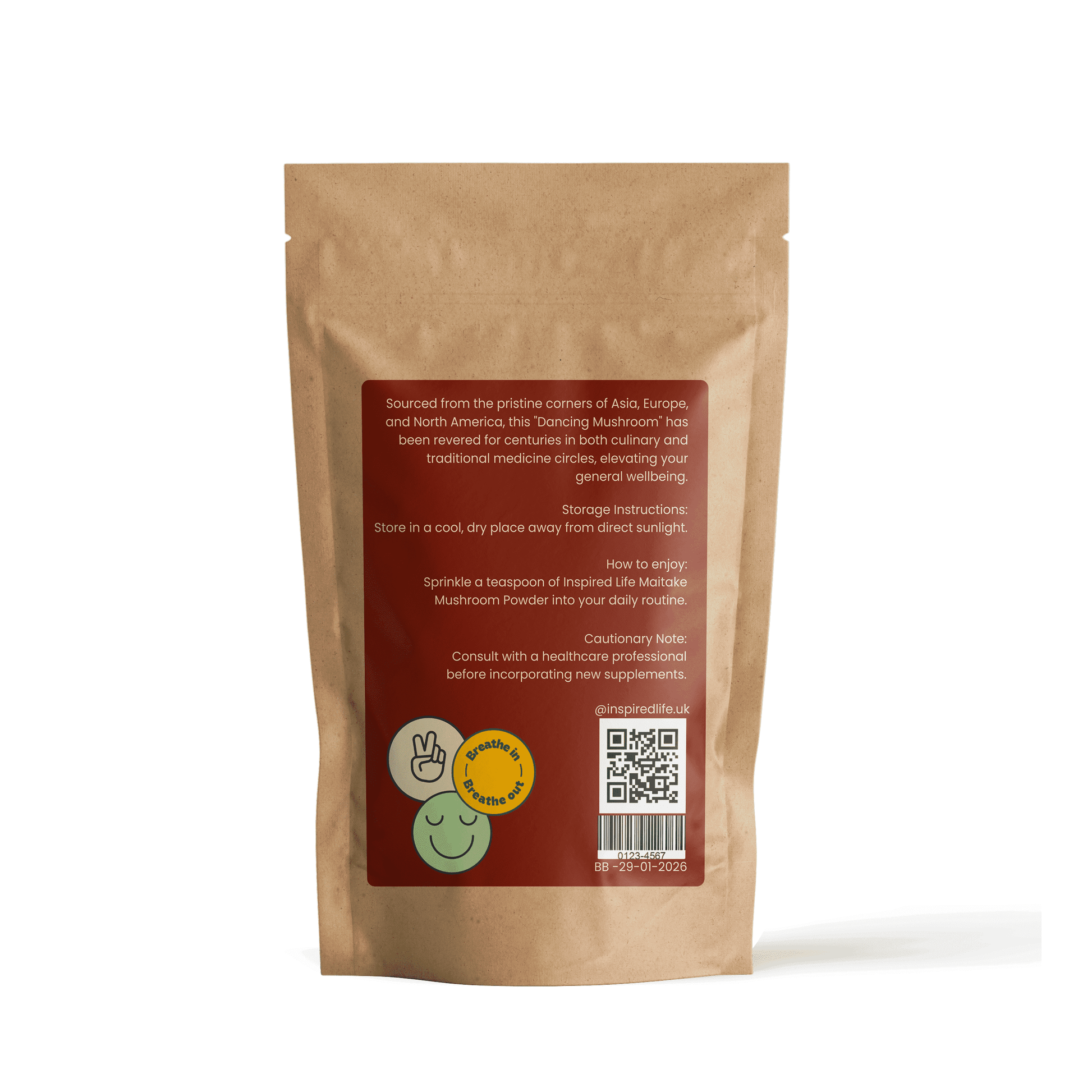 Maitake Mushroom Powder - 100g 🍄 - Inspired Life CBD