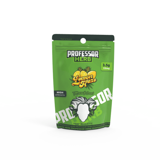 Professor Herb Hemp Briquette Hash 3.5g - Inspired Life UK