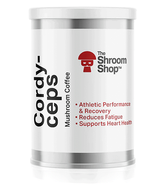 The Shroom Shop Premium Mushroom Nootropic Coffee - 100g – mushroom supplement – 100g – UK product